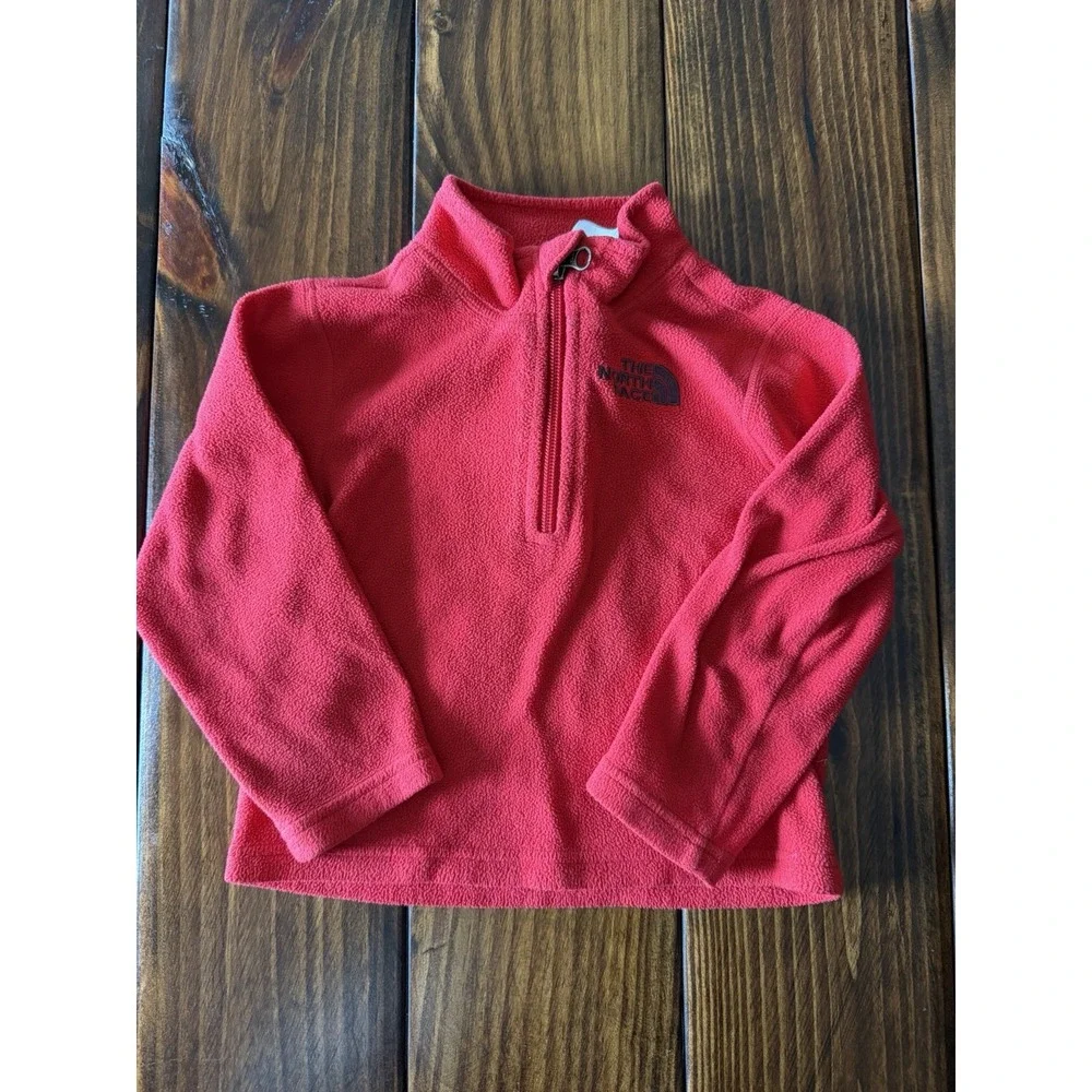 The North Face Quarter Zip Fleece Pullover Toddler Sz 2T Winter‎ Snow Layering